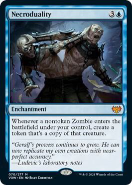 Necroduality 70 card from Innistrad: Crimson Vow