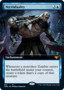 Necroduality (Extended Art) 362 card from Innistrad: Crimson Vow