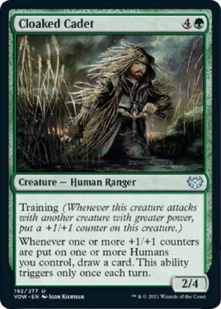 Cloaked Cadet 192 card from Innistrad: Crimson Vow