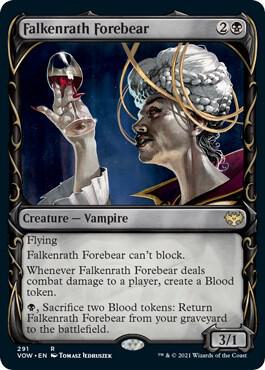 Falkenrath Forebear (Showcase) 291 card from Innistrad: Crimson Vow