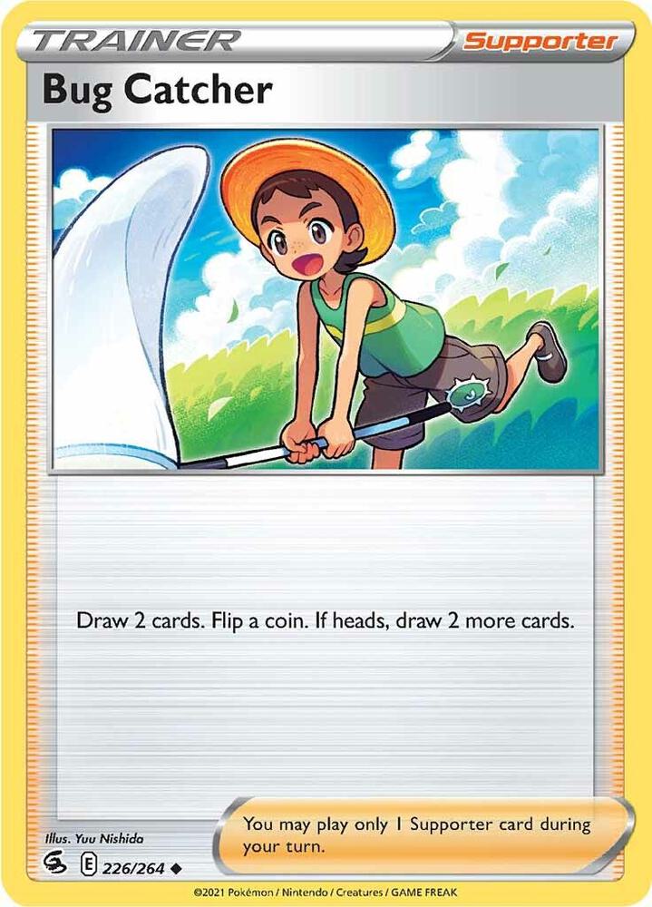 Bug Catcher 226/264 card from SWSH08: Fusion Strike