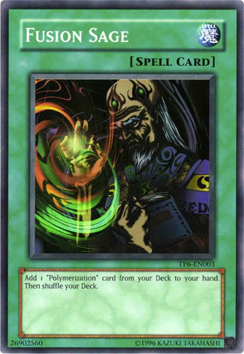 Fusion Sage TP6-EN003 card from Tournament Pack 6