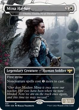 Mina Harker - Thalia, Guardian of Thraben 331 card from Innistrad: Crimson Vow