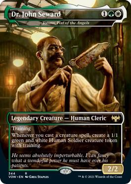 Dr. John Seward - Torens, Fist of the Angels 344 card from Innistrad: Crimson Vow