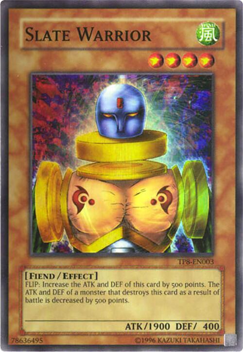 Slate Warrior TP8-EN003 card from Tournament Pack 8
