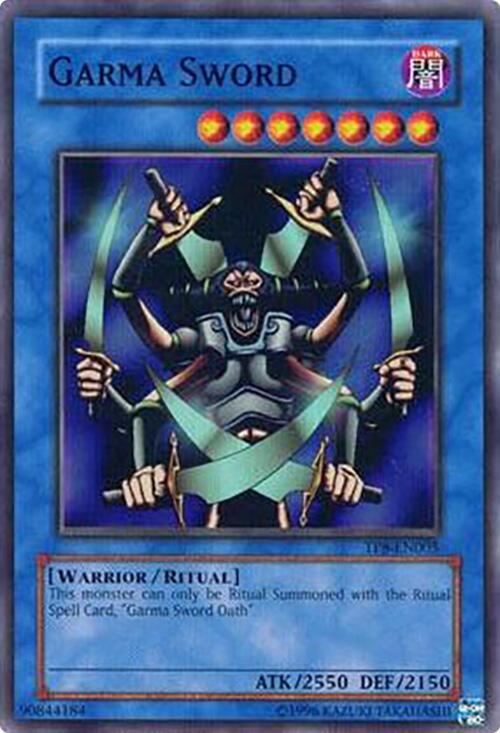 Garma Sword TP8-EN005 card from Tournament Pack 8