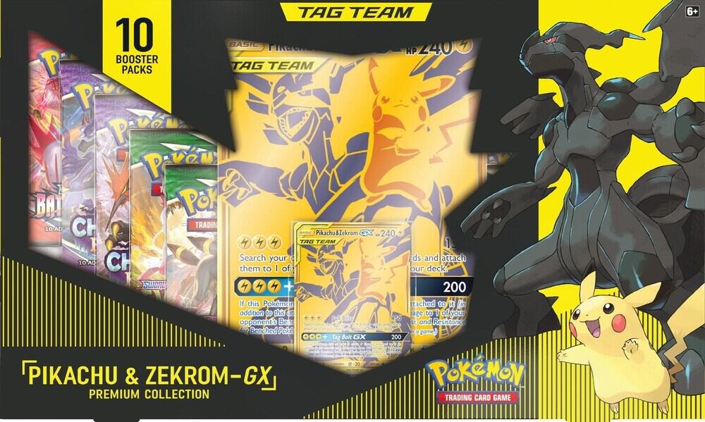 Pikachu & Zekrom GX Premium Collection card from Miscellaneous Cards & Products