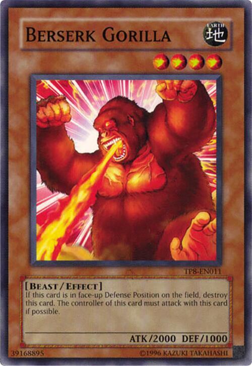 Berserk Gorilla TP8-EN011 card from Tournament Pack 8