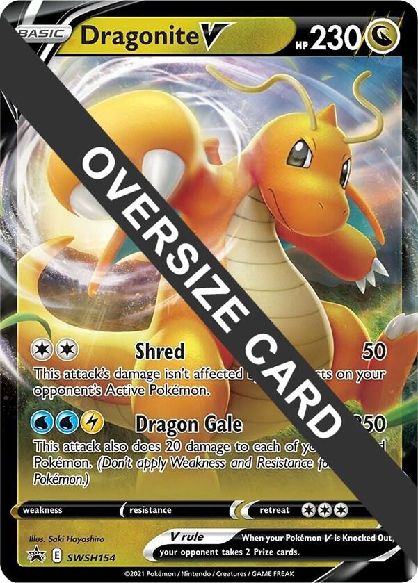 Dragonite V SWSH154 card from Jumbo Cards