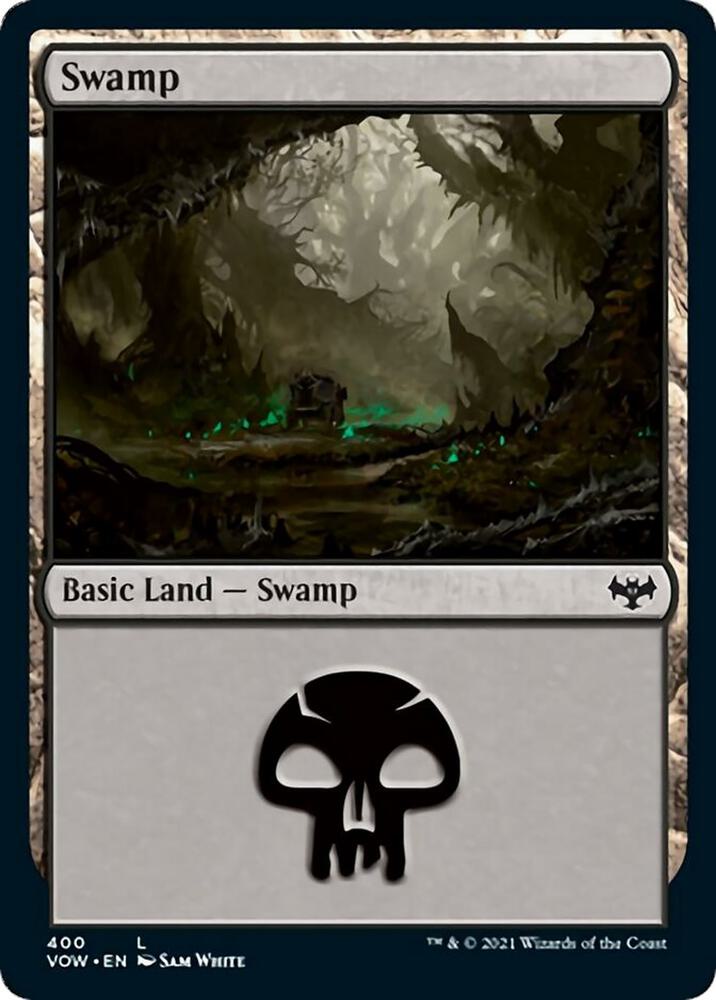 Swamp 400 card from Innistrad: Crimson Vow