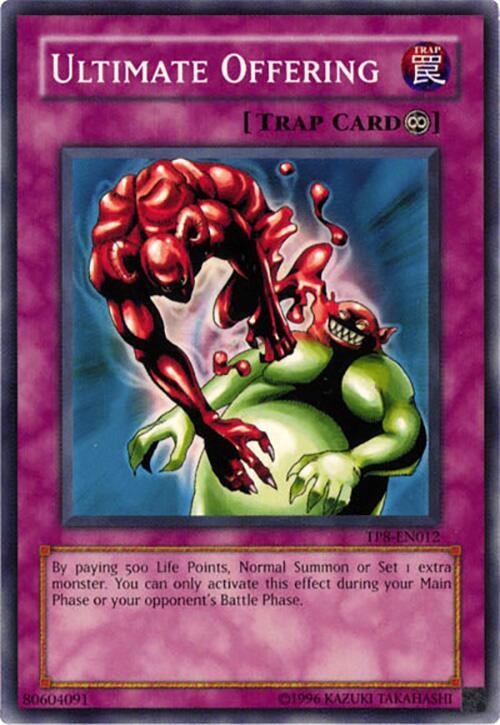 Ultimate Offering TP8-EN012 card from Tournament Pack 8