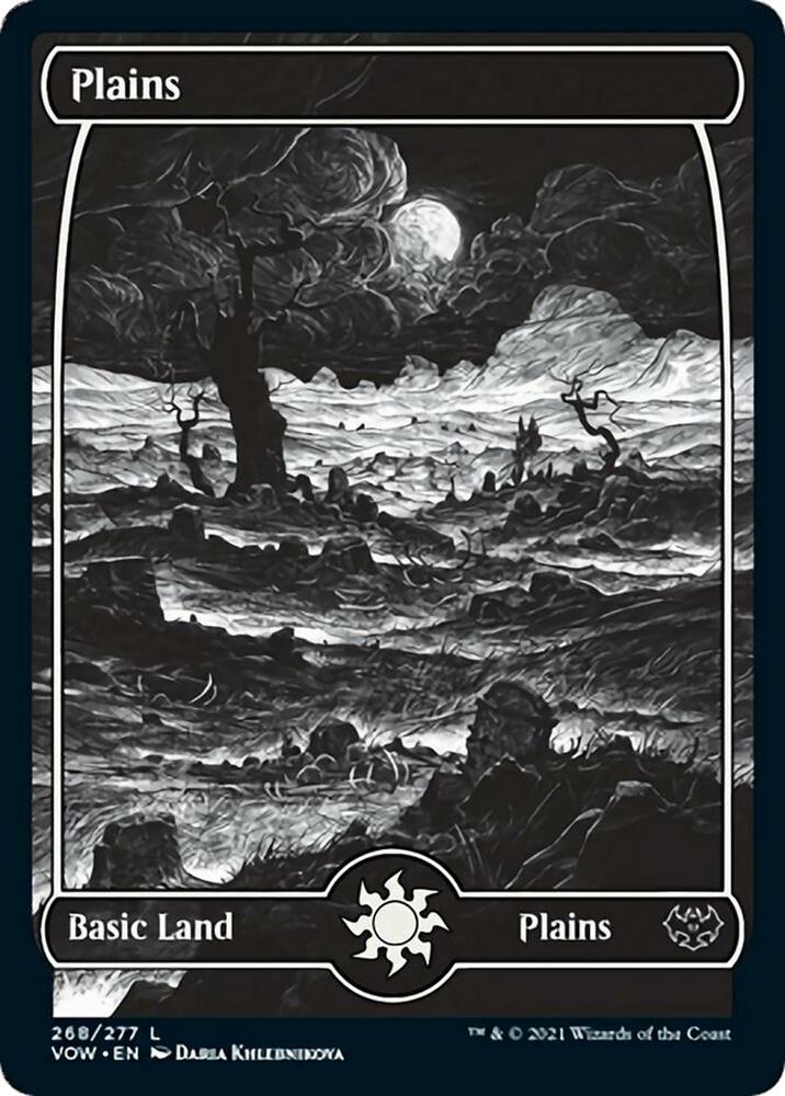 Plains 268 card from Innistrad: Crimson Vow