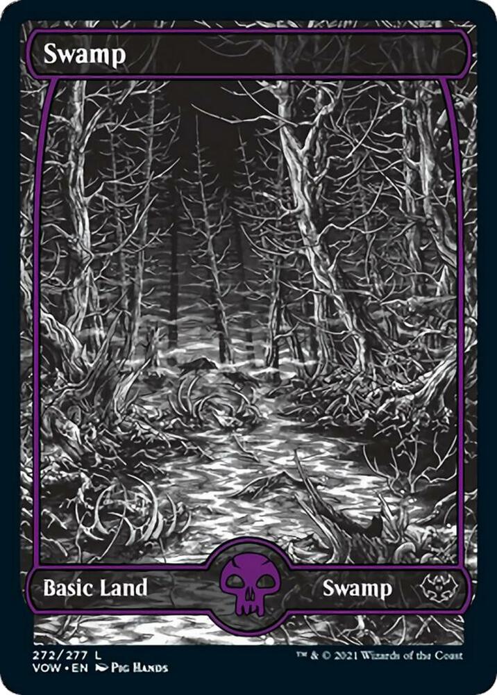 Swamp 272 card from Innistrad: Crimson Vow