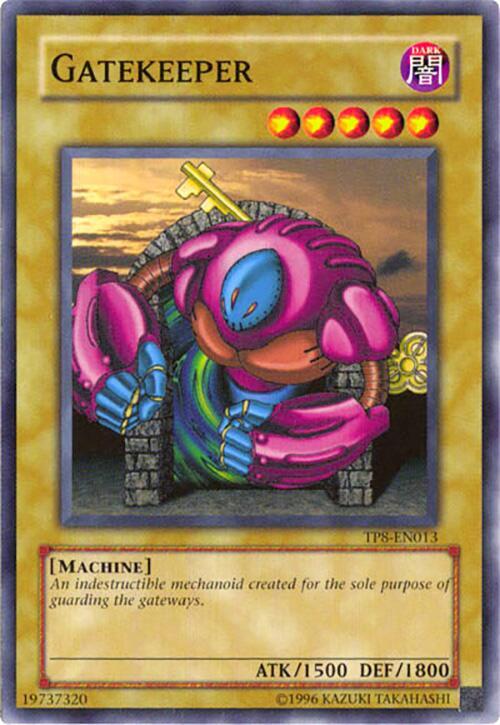 Gatekeeper TP8-EN013 card from Tournament Pack 8