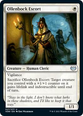 Ollenbock Escort 27 card from Innistrad: Crimson Vow