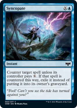 Syncopate 83 card from Innistrad: Crimson Vow
