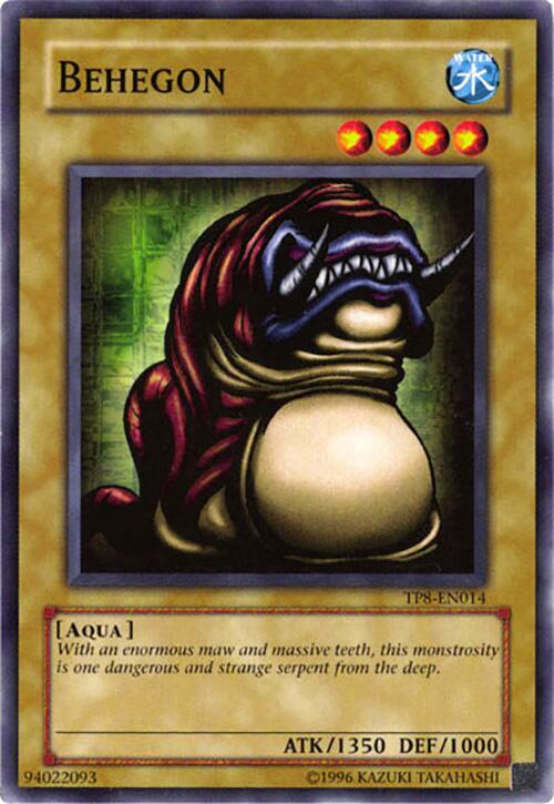 Behegon TP8-EN014 card from Tournament Pack 8