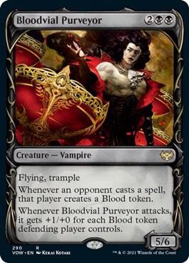 Bloodvial Purveyor (Showcase) 290 card from Innistrad: Crimson Vow