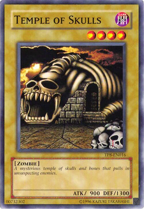Temple of Skulls TP8-EN016 card from Tournament Pack 8