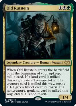 Old Rutstein 244 card from Innistrad: Crimson Vow