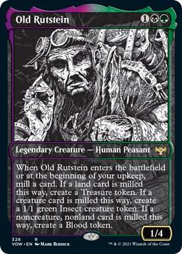 Old Rutstein (Showcase) 326 card from Innistrad: Crimson Vow
