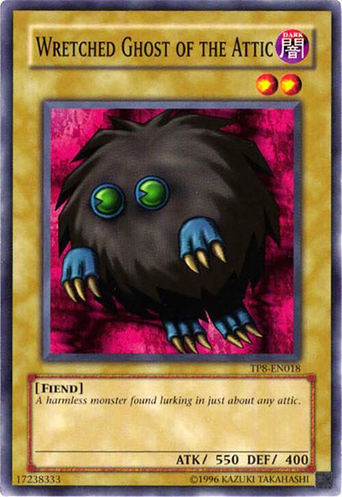 Wretched Ghost of the Attic TP8-EN018 card from Tournament Pack 8