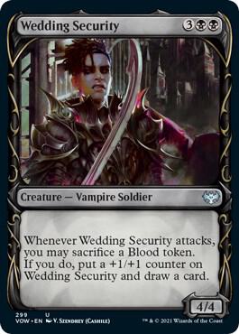 Wedding Security (Showcase) 299 card from Innistrad: Crimson Vow