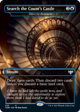 Search the Count's Castle - Thirst for Discovery 333 card from Innistrad: Crimson Vow