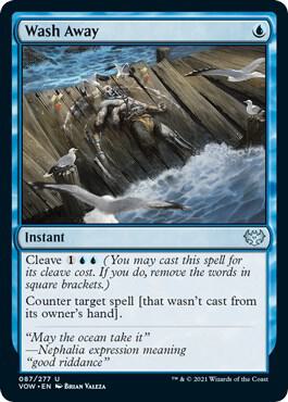 Wash Away 87 card from Innistrad: Crimson Vow
