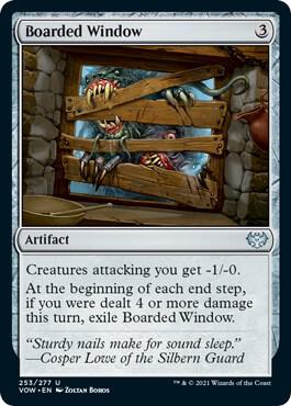 Boarded Window 253 card from Innistrad: Crimson Vow