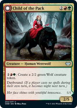 Child of the Pack 234 card from Innistrad: Crimson Vow