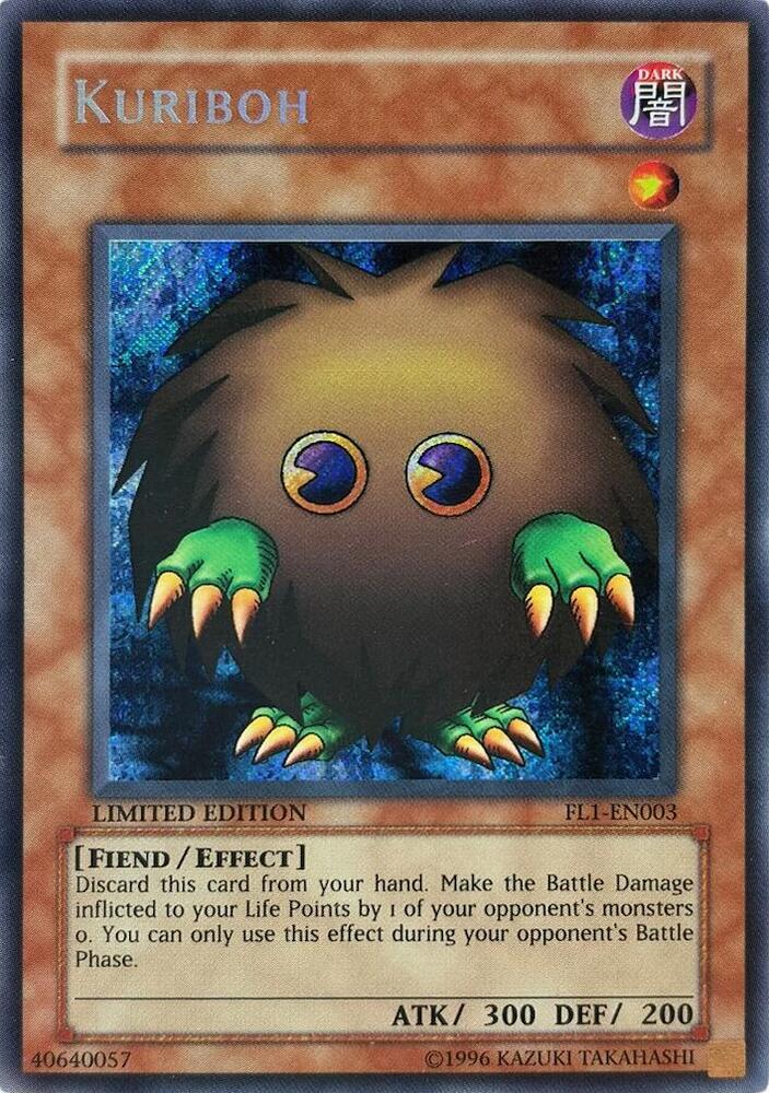 Kuriboh FL1-EN003 card from Forbidden Legacy