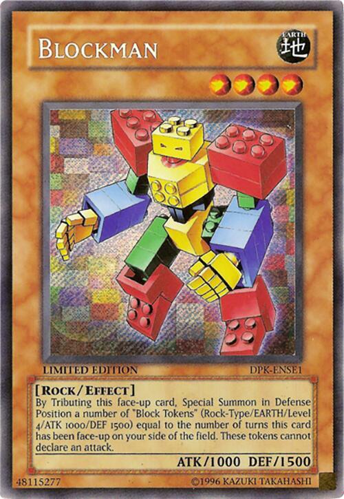 Blockman DPK-ENSE1 card from Duelist Pack Special Edition