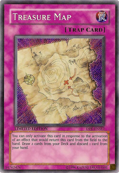 Treasure Map DPK-ENSE2 card from Duelist Pack Special Edition
