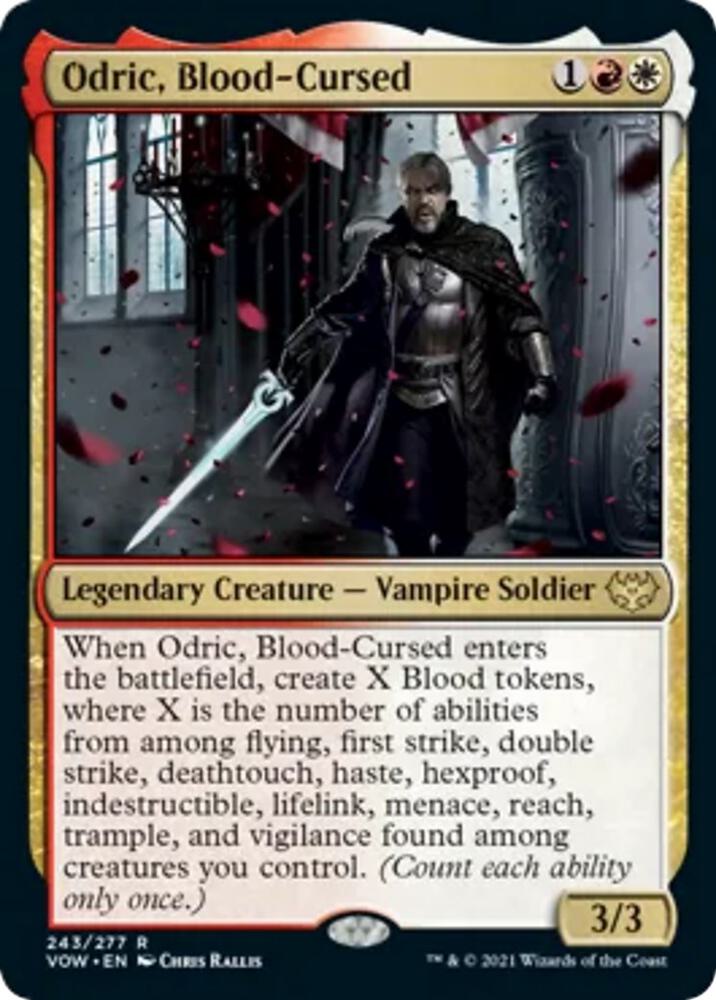 Odric, Blood-Cursed 243 card from Innistrad: Crimson Vow