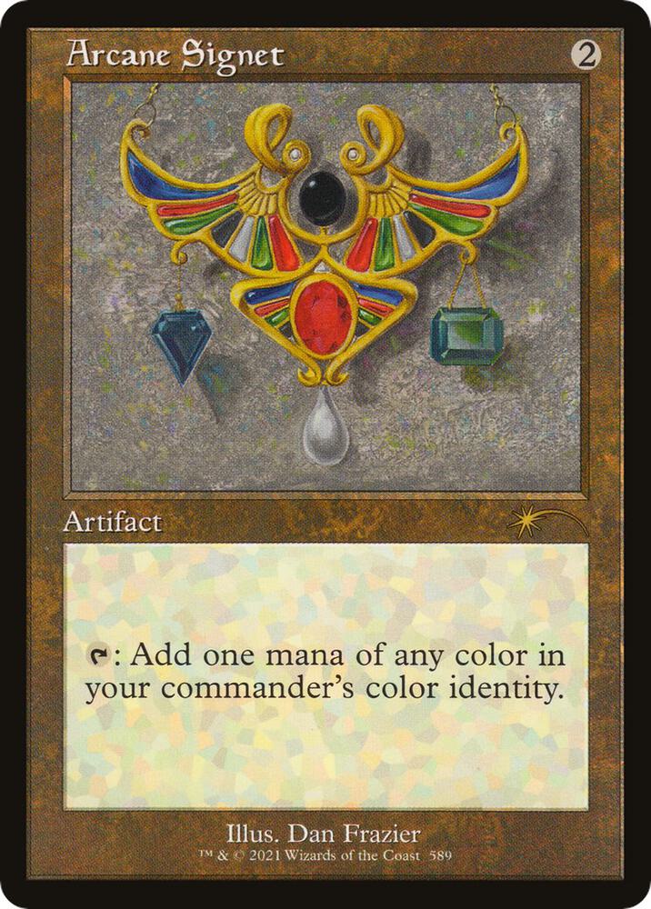 Arcane Signet 589 card from Secret Lair Drop Series