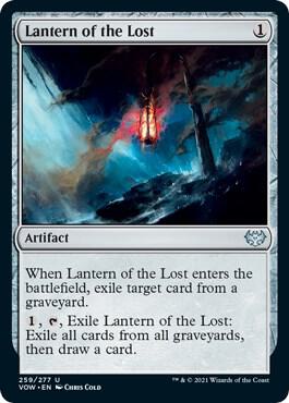 Lantern of the Lost 259 card from Innistrad: Crimson Vow