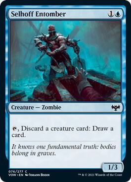 Selhoff Entomber 76 card from Innistrad: Crimson Vow