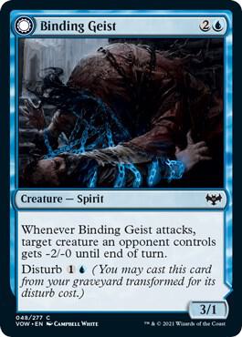 Binding Geist 48 card from Innistrad: Crimson Vow