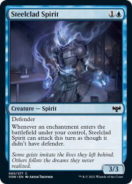 Steelclad Spirit 80 card from Innistrad: Crimson Vow