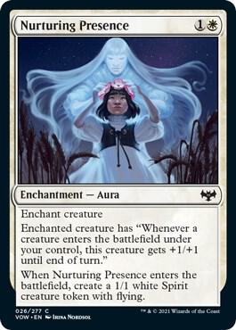Nurturing Presence 26 card from Innistrad: Crimson Vow