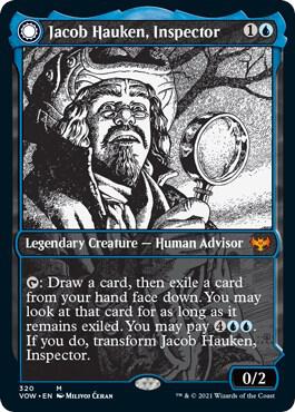 Jacob Hauken, Inspector (Showcase) 320 card from Innistrad: Crimson Vow