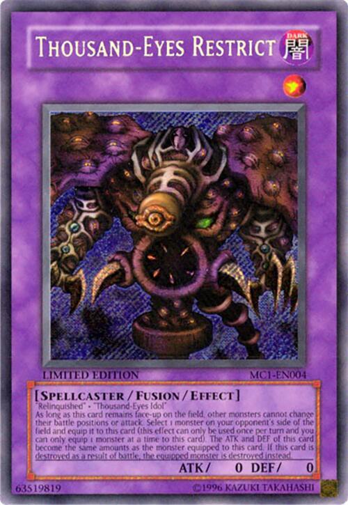 Thousand-Eyes Restrict MC1-EN004 card from Master Collection Volume 1
