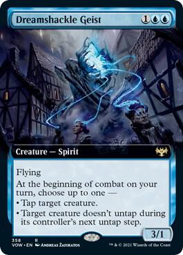 Dreamshackle Geist (Extended Art) 358 card from Innistrad: Crimson Vow