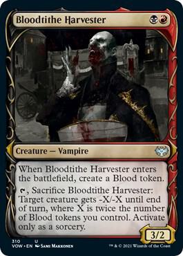 Bloodtithe Harvester (Showcase) 310 card from Innistrad: Crimson Vow