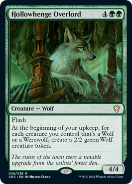 Hollowhenge Overlord 36 card from Commander: Innistrad: Crimson Vow