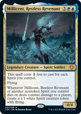 Millicent, Restless Revenant 1 card from Commander: Innistrad: Crimson Vow