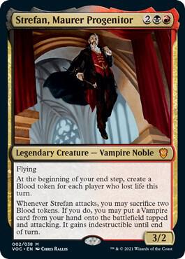 Strefan, Maurer Progenitor 2 card from Commander: Innistrad: Crimson Vow