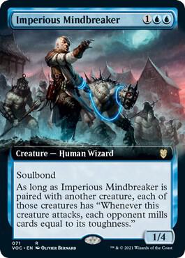 Imperious Mindbreaker (Extended Art) 71 card from Commander: Innistrad: Crimson Vow