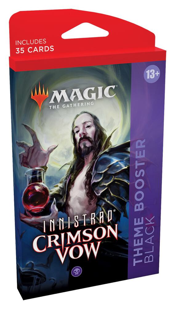 Innistrad: Crimson Vow - Theme Booster [Black] card from Innistrad: Crimson Vow